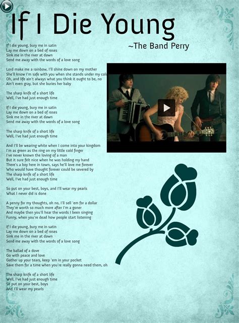 Lloyiso - If I Die Young | The Band Perry cover (lyrics) Hello there! First of all, thank you for visiting my channel.. I named this one " Jar Of Tones ",... 
